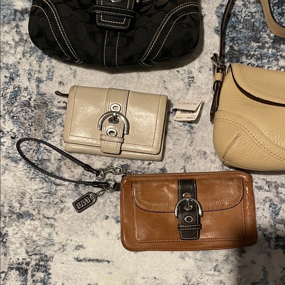 Authentic Coach Vintage SoHo Women's Bag and Wallet Bundle - Picture 2 of 16